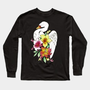 Swan Long Sleeve T-Shirt